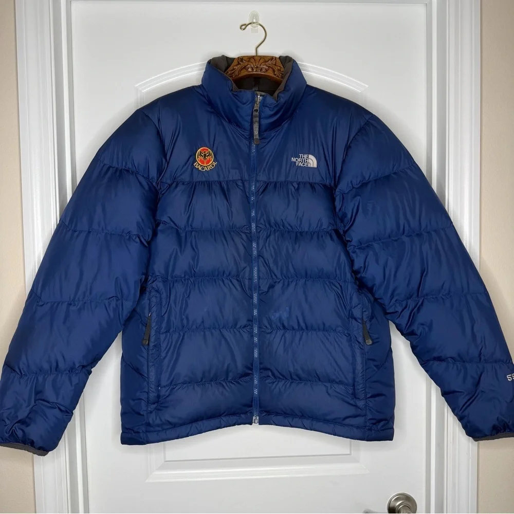The North Face 550-Fill Down Puffer Jacket Size L – Blue Bacardí Edition